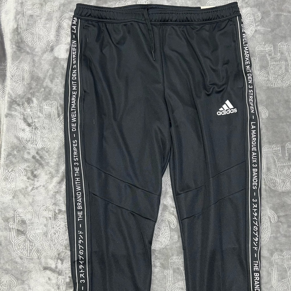 Black adidas pants